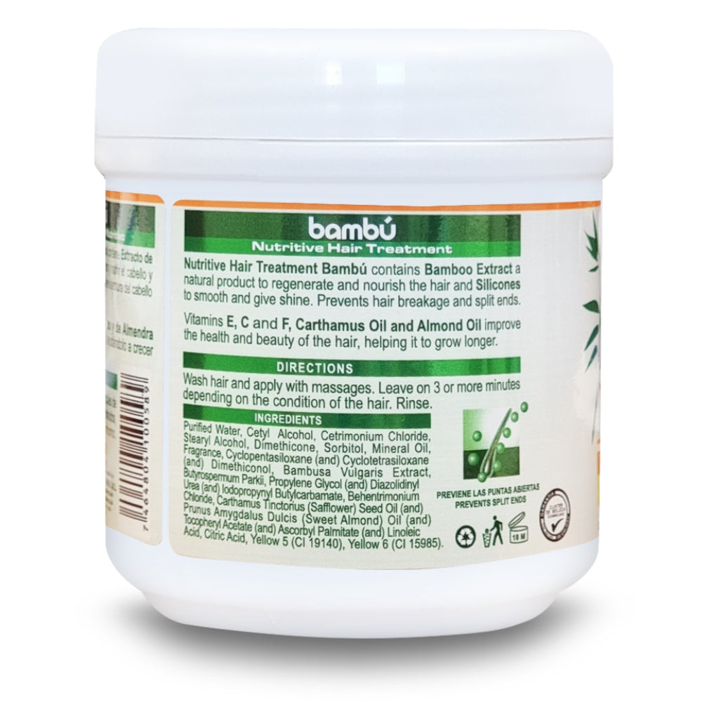 Tratamiento Capilar Nutritivo Bambú Silicon Mix – 16 oz