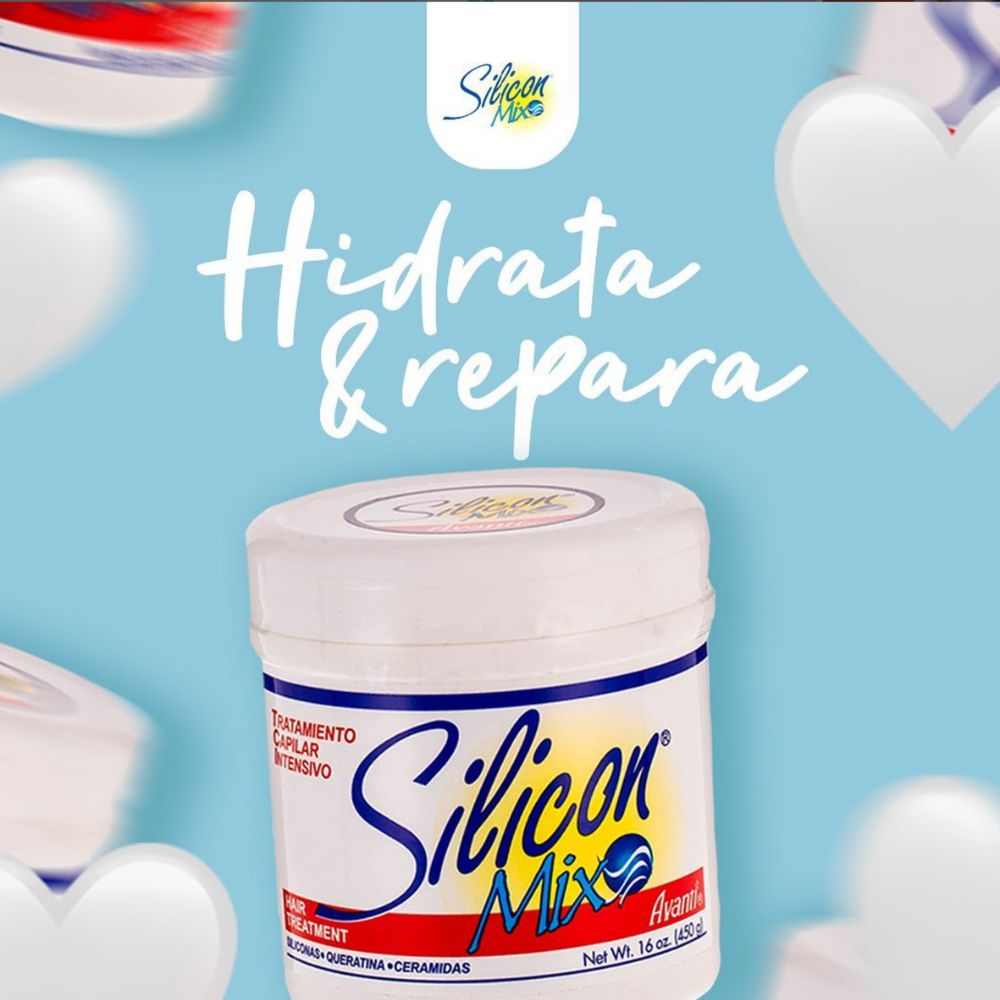 Tratamiento Capilar Hidratante Intensivo Silicon Mix – 16 oz