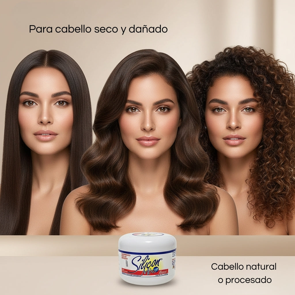 Tratamiento Capilar Hidratante Intensivo Silicon Mix – 8 oz