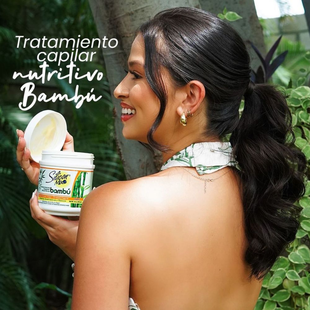 Tratamiento Capilar Nutritivo Bambú Silicon Mix – 16 oz