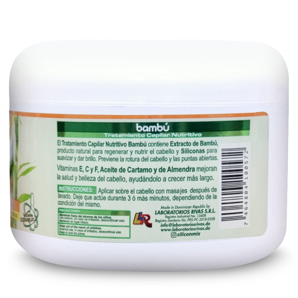 Tratamiento Capilar Nutritivo Bambú Silicon Mix – 8 oz