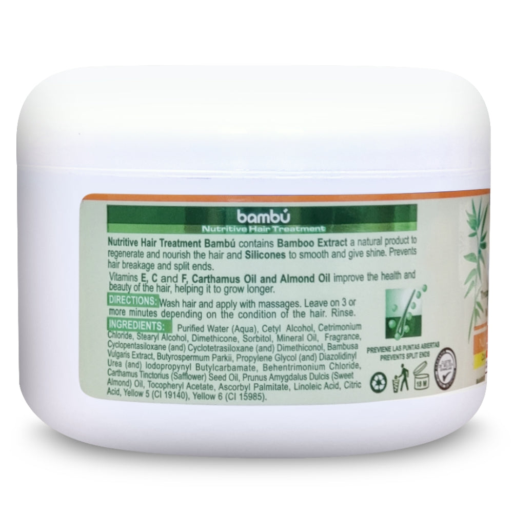 Tratamiento Capilar Nutritivo Bambú Silicon Mix – 8 oz