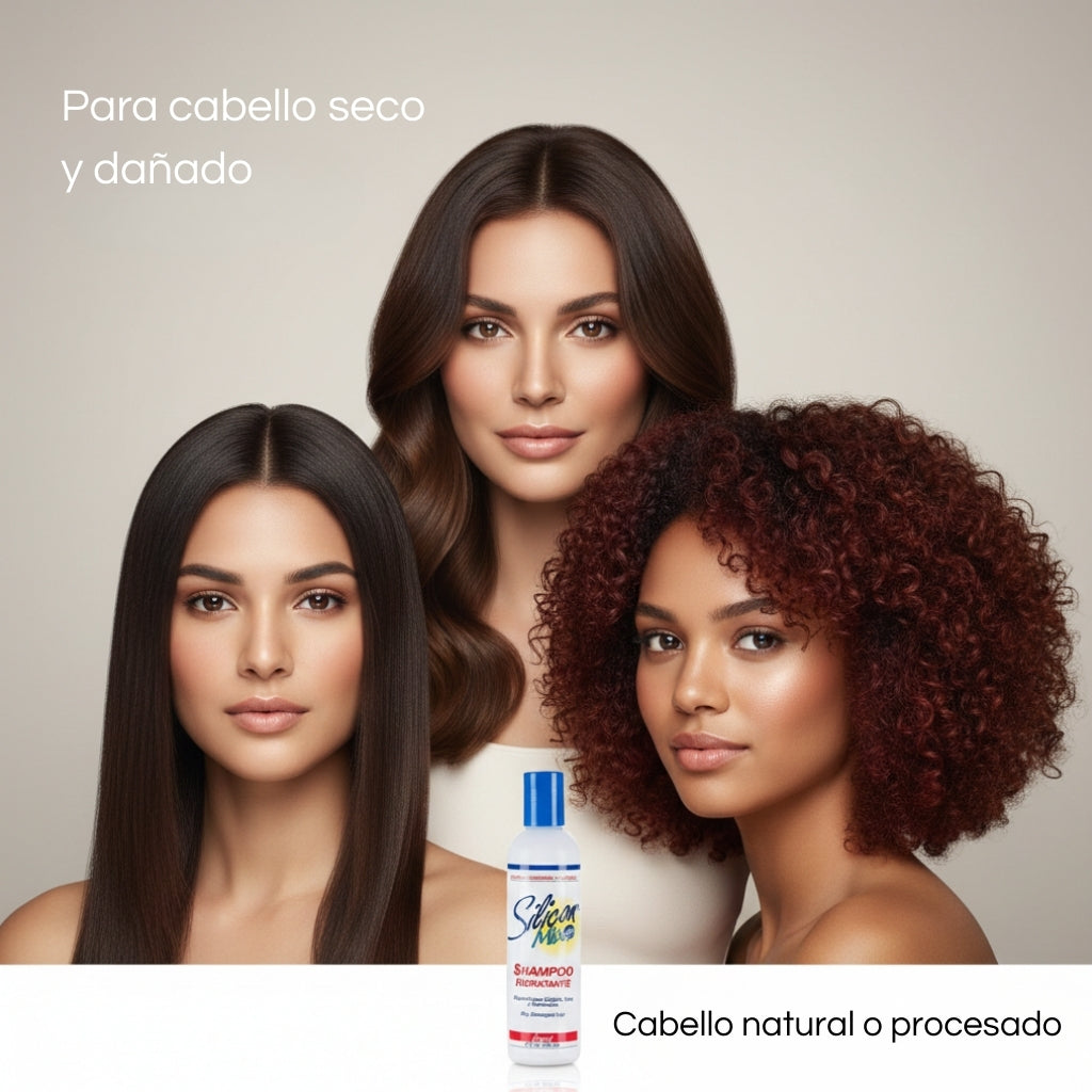 Shampoo Hidratante Intensivo Silicon Mix – 8 oz