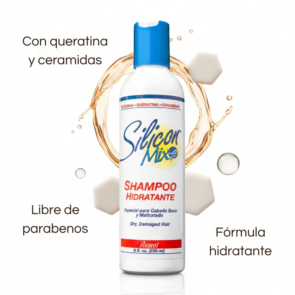 Shampoo Hidratante Intensivo Silicon Mix – 8 oz