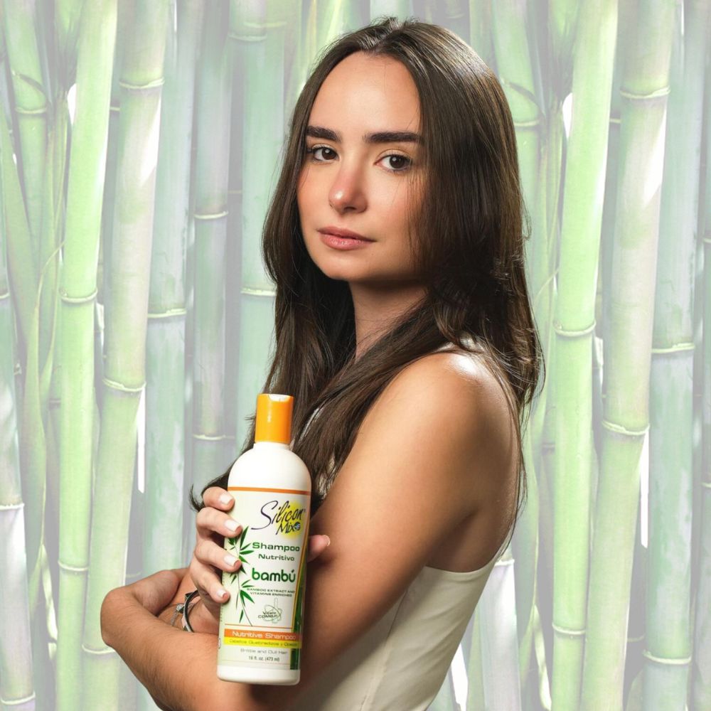 Shampoo Nutritivo Bambú Silicon Mix – 16 oz