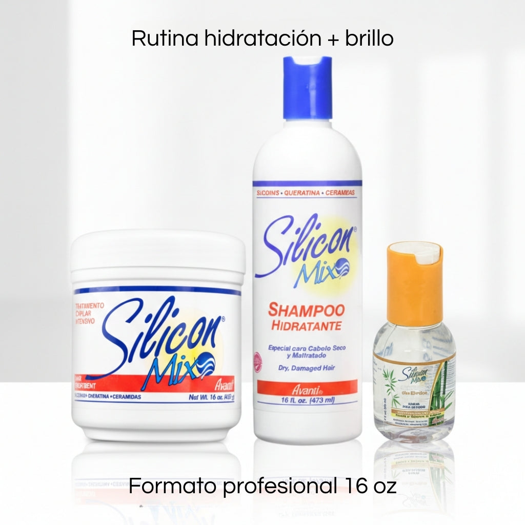 Rutina completa hidratación + brillo 16oz